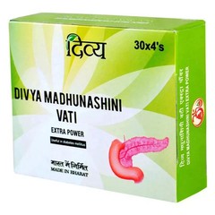 Divya Madhunashini Vati 120 Tabs x5 Extra Power | 600 Tabs | 2028 | Free Ship