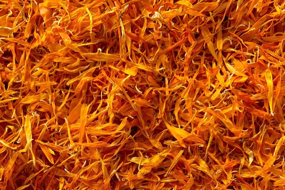 Organic Calendula Flowers Petals 16oz / Fresh straight from Farm