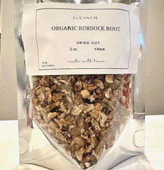 Burdock Root Organic Cut / Farm Fresh Packed USA Free Ship