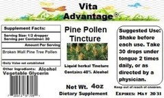 Pine Pollen Tincture, Extract, Wildcrafted Highest Quality & Strength