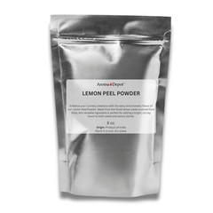 Lemon Peel Powder 1 lb. Natural Colorant Citrus limon Wholesale Soap Skincare