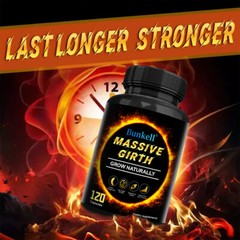 Massive Girth Capsules For Cardiovascular And Urogenital Health 120 Capsules US