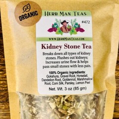 KIDNEY STONE TEA – designed to slowly dissolve kidney stones& improve urine flow