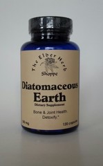 The Elder Herb Shoppe Diatomaceous Earth Capsules 350 mg – 30, 60 or 120 count
