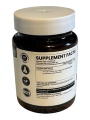 Damiana Leaf Extract – 1000 mg per Serving – 120 Veg Capsules – Ex: 9/27