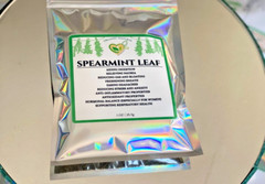 Spearmint Leaf Herb Natural Organic for Digestion & Liver Wellness 28.3g | 1 oz
