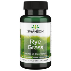 Swanson Rye Grass 500 mg 120 Tablets