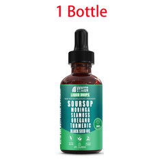 Soursop Bitters Liquid Drops 10in1 w/ Sea Moss Moringa Turmeric Black Seed Oil