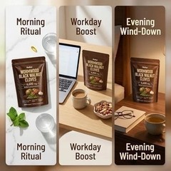 Holior 18-in-1 Black Walnut & Wormwood Herbal Blend for 240 Count (Pack of 1)
