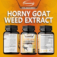 Horny Goat Weed Extract 1560mg – with Maca – Testosterone Booster, Muscle Health