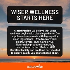 NatureWise Turmeric Boswellia Supplement with BioPerine 60 Count (Pack of 1)