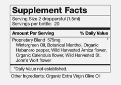 Dr. Schulze’s Deep Tissue Oil Herbal Supplement 1 FL. Oz. / 30 ml For Muscles,..
