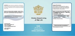 Rock Golden Queen Ji Nei Jin, Chicken Gizzard Herbal Granule 100 Grams/Bottle