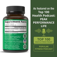 Saffron Supplements – USDA Organic Extract 30 Count (Pack of 1)