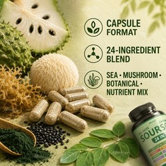 SOURSOP Capsule – Digestion & Immune Support, Antioxidant Support