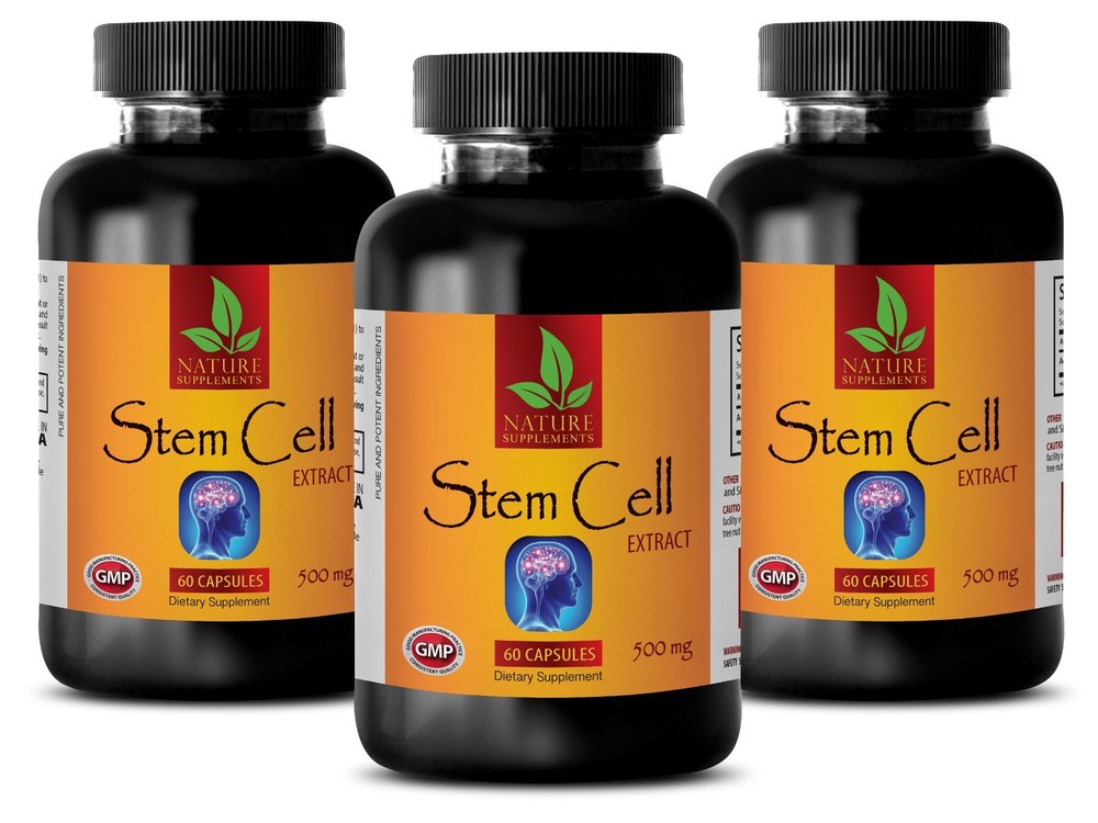 super antioxidant – STEM CELL Supplement – Organic Blue Green Algae – 3 Bottles