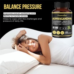 Ashwagandha Root Herbal Supplement | Mood Support Friendly Non-GMO