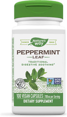 Nature’s Way Peppermint Leaf, Digestive Discomfort Support, 700Mg, 100 Capsules