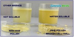 Organic PINE POLLEN 99% Broken Cracked Cell Wall (wild harvested) 200g. 7.2 oz.