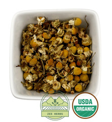 Organic Chamomile, Whole (Matricaria recutita)