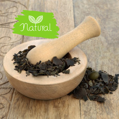Bladderwrack Seaweed Natural Organic for Thyroid Health & Detox 28.3g | 1 oz