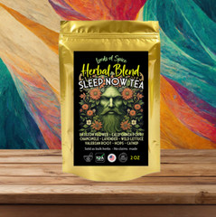 SLEEP NOW Insomnia & Over Thinking Herbalist Grade Herbal Sleep Tea USA 2oz