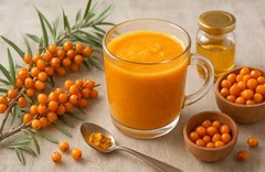 Sea Buckthorn Powder 3.5 oz (100g) | 100% Pure | Premium Natural Product