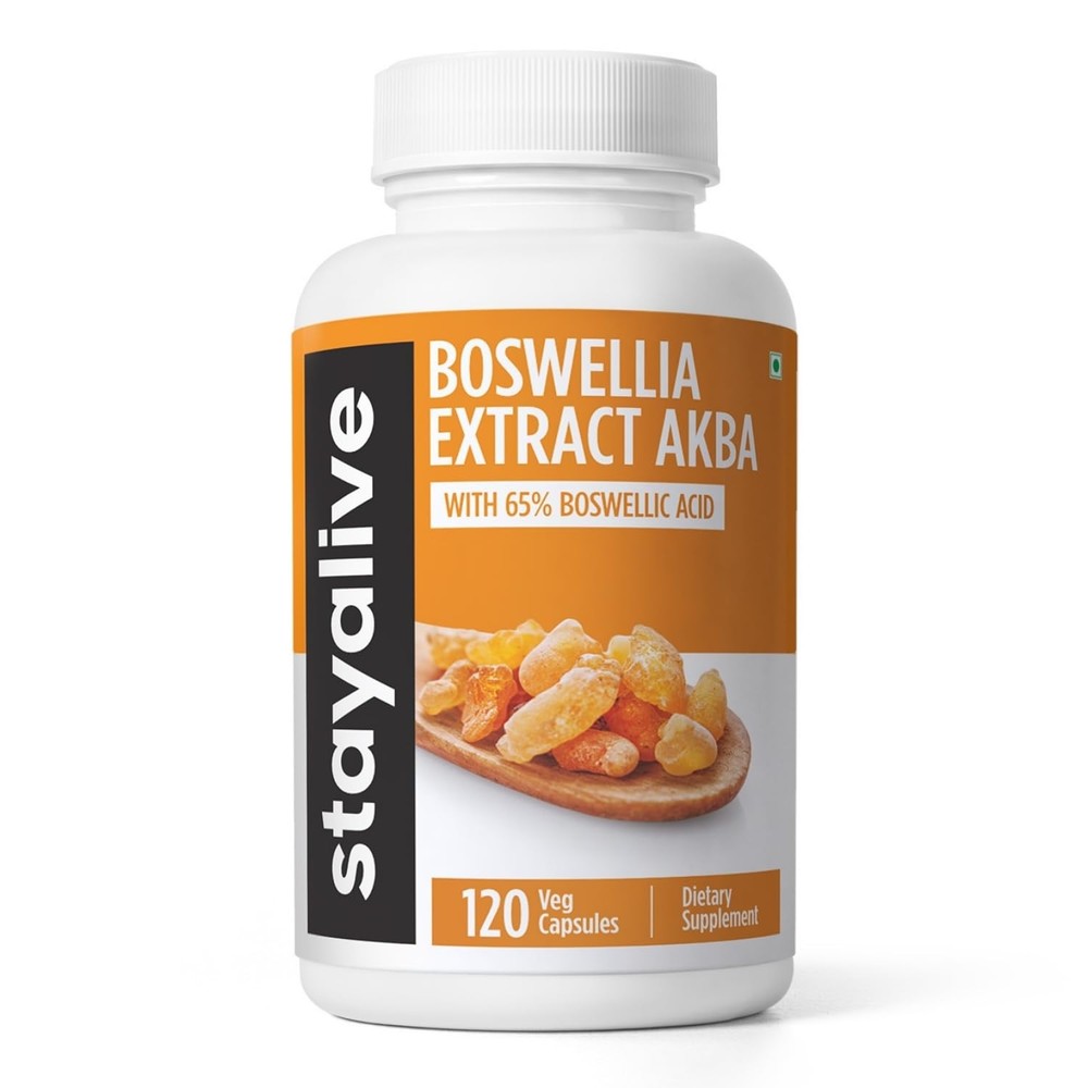 Boswellia Serrata Extract Capsules 1000mg with AKBA and 65% Boswellic Acid, 1…