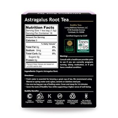 Organic Astragalus Root Tea – OU Kosher, Eco-Friendly, Stress Relief – 18 Bags