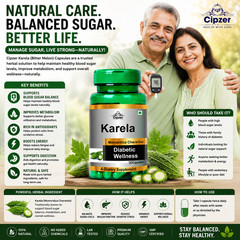 Cipzer Bitter Melon 30Capsule |Natural Blood Sugar Support |Powerful Antioxidant