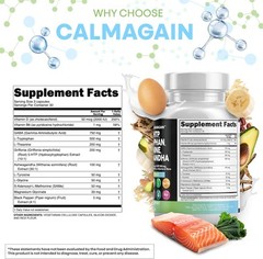 Clean Nutraceuticals GABA 750mg 5 HTP 200mg L Tryptophan 60 Count (Pack of 1)