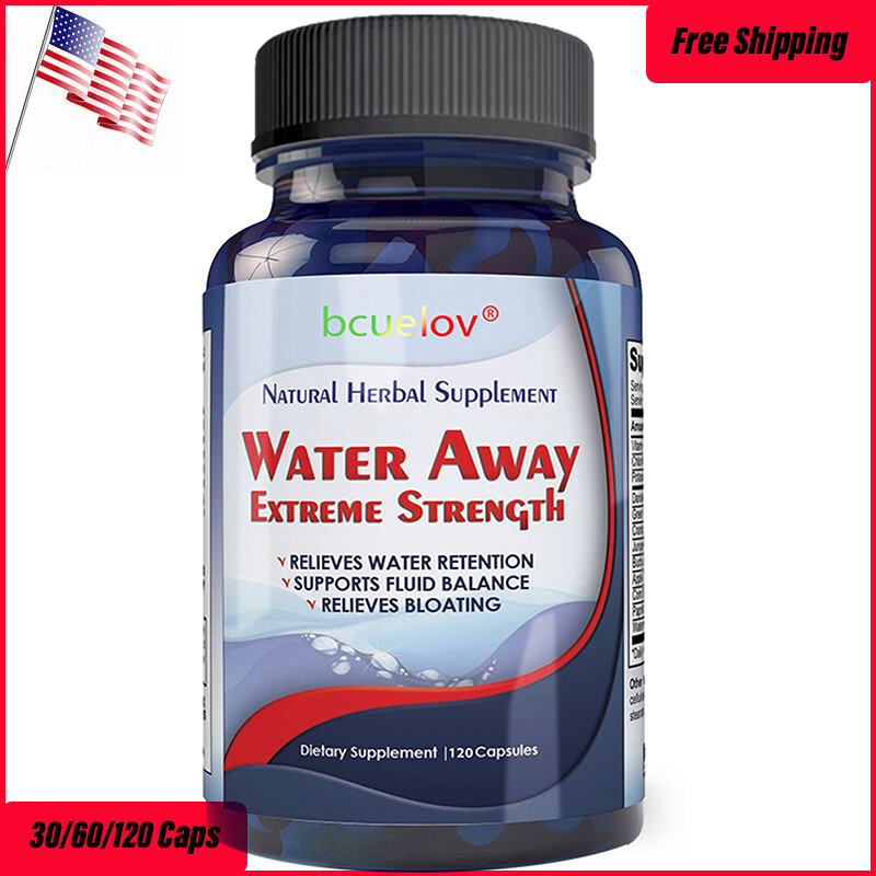Water Away Pills Maximum Strength – Herbal Diuretic Pills for Water Retention