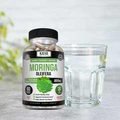 100% Pure Moringa Oleifera Leaf – Superfood, Antioxidant, Greens Supplement