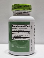 Moringa Capsules Immune Support & Gut Health 60 caps 800mg 100% Pure Exp 01/2027