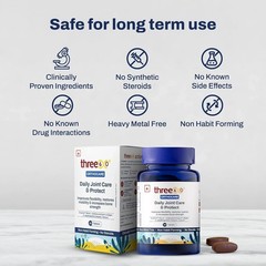 three60+ Daily Joint Care And Protect Tablets, 30 Tablets o168