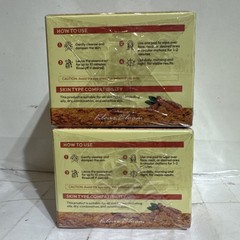 2pack TURMERIC & KOJIC ACID CLEANSING & HYDRATING 60 PCS EXP 08/28