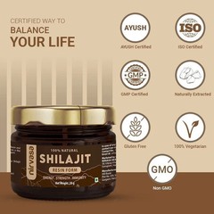 PURE HIMALAYAN SHILAJIT RESIN EXTREMELY POTENT – 20 GM WITH 1 SPOON