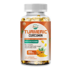 Turmeric Curcumin & Black Pepper Bioperine Powder 95% Antioxidant High Potency