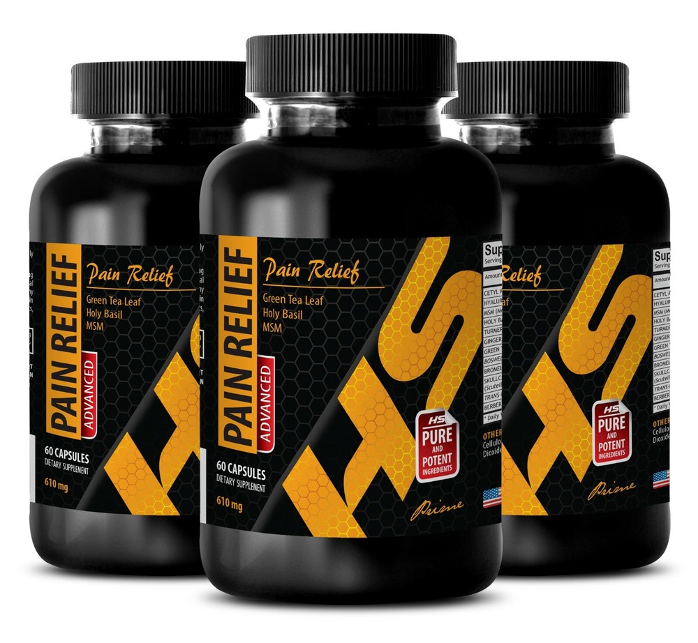 pain support Bone Health – EXTREME PAIN RELIEF FORMULA – 3 Bottle 180 Capsules