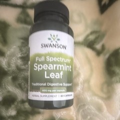 Swanson Full Spectrum Spearmint Leaf 400mg Antioxidant Support 60 Capsules