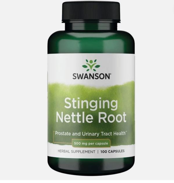Swanson Stinging Nettle Root Capsules, 500 mg, 100 Count – NEW, SEALED