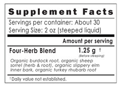 Organic Essiac Loose-Leaf Tea | Cleansing and Immune System Support – 30 Serv.