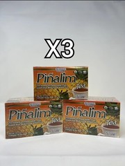 3 Pack Te Pinalim GN+Vida Tea Piñalim Pineapple Diet 90 Days