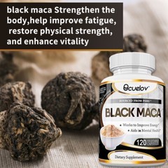 Black Maca Capsules Support Increased Energy* Mental Health