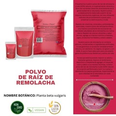 Red Beet Root Powder Beta vulgaris Super Food High Nitrate Non-GMO Raw 1 Lb. JAR