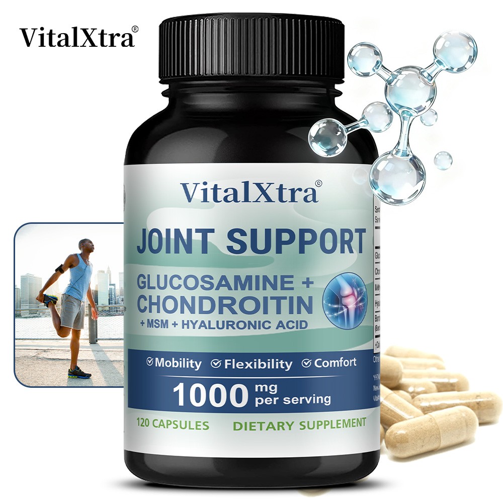 Joint Support With Glucosamine + Msm Mobility Flexibility Comfort 120 Capsules