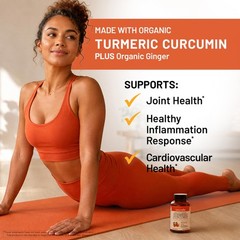 Turmeric Curcumin 2250mg Supplement with BioPerine, 90 Capsules