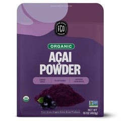 Organic Acai Powder – 16oz Resealable Pouch from Brazil, Perfect for Recipes