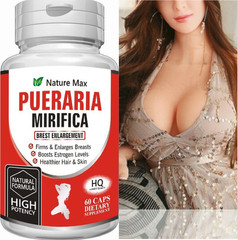 PURE PUERARIA MIRIFICA BREAST CAPSULES Bust- 60 PILLS
