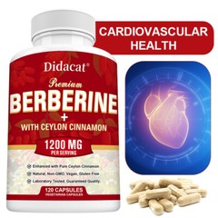 Premium Berberine Hcl – With Ceylon Cinnamon – Supports Blood Sugar Health